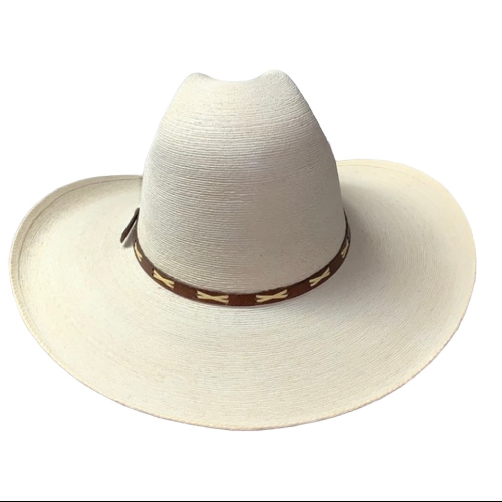 🎉SOLD🎉 New SunBody Hats 4" Brim Gus Fine Palm 7 3/8 UPF 50 - Picture 3 of 8